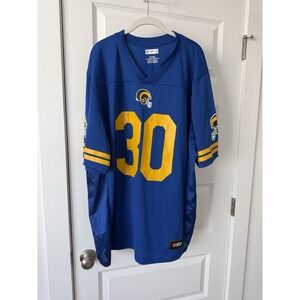 Los Angeles Rams Todd Gurley #30 NFL Blue On Field Jersey Size XL